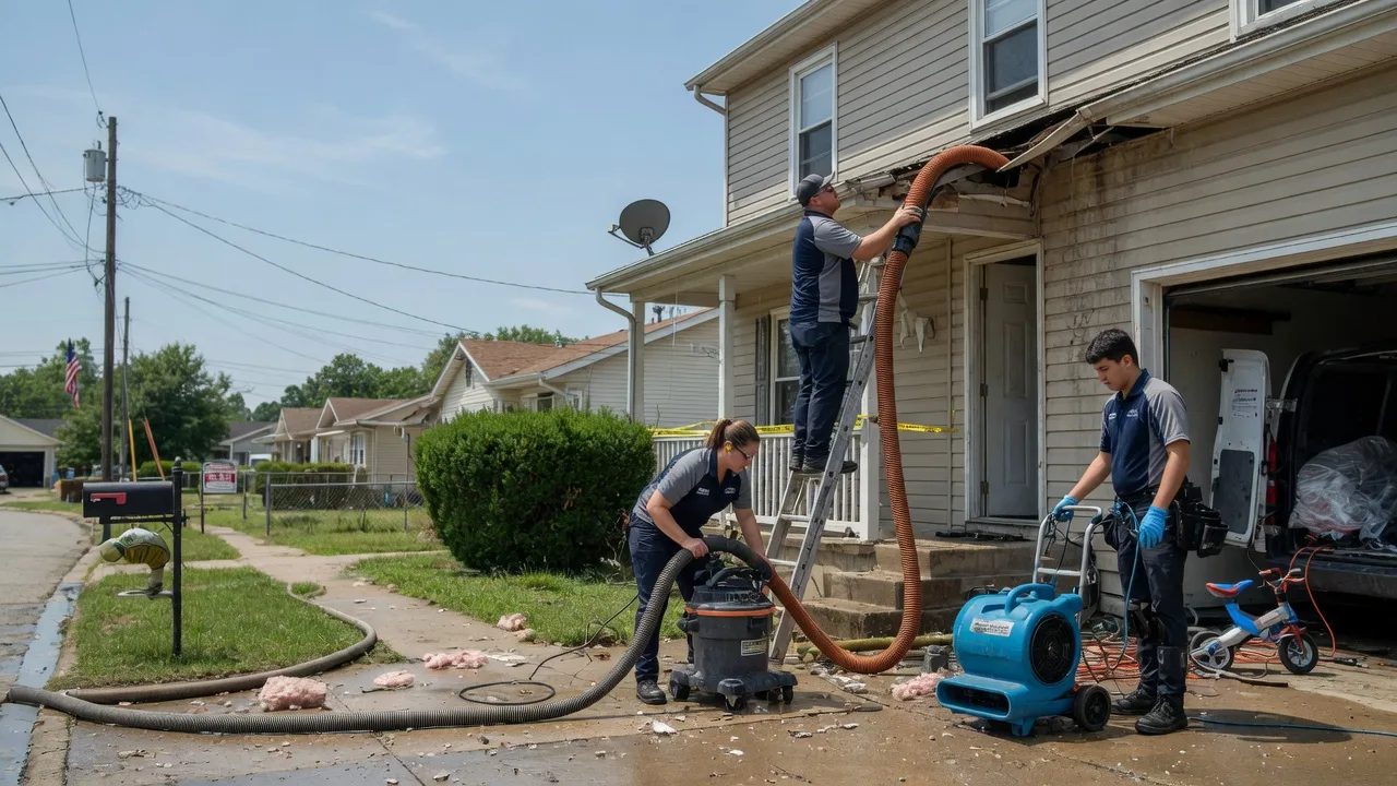 Water Damage Restoration in Percy, IL near me